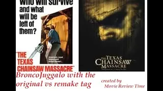 BroncoJuggalo & the original vs remake tag created by movie review time