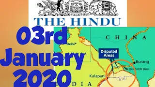 The Hindu Newspaper 03rd January 2020