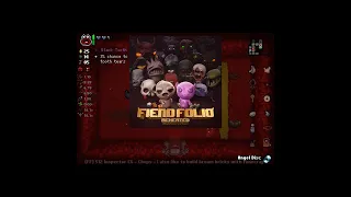 Первый билд в Fiend folio! || The Binding of Isaac: Fiend folio || #Shorts