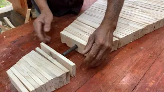 Amazing Woodworking From Scrap // DIY Project Brings A Warm Christmas
