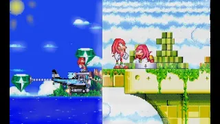 ЧТО БУДЕТ, ЕСЛИ ПРОХОДИТЬ УРОВНИ СОНИКА ЗА НАКЛЗА? Sonic 3 and Knuckles (S3&K)