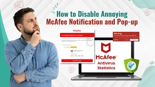 How to Disable/Turn Off Annoying McAfee Notification and Pop up? | Antivirus Tales