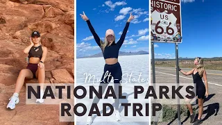 Road Trip - Utah to Vegas, through national parks! Arches, Horseshoe bend, Zion, Bryce Canyon....