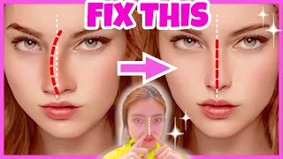 Fix Asymmetrical Nose with this Exercises & Massage! Get Slim Nose Naturally