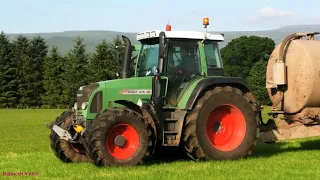 Muck by Tanker - and Fendt 415 on the job.