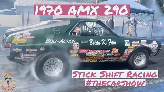 2023 Stick Shift Nationals AMC AMX Javelin 4-speed Super Stock Drag Racing Gear Jammers Pro Stick