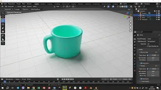 Екструдування. Чашка в Blender 3D