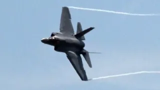 2022 Wings Over South Texas Air Show - F-35C Lightning II Demonstration