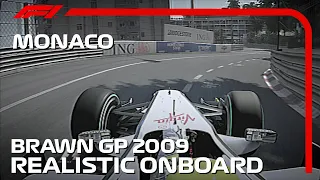 F1 2020 ULTRA REALISM - 2009 Brawn GP Onboard | Jenson Button Broadcast Lap at Monaco