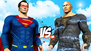 SUPERMAN VS BLACK ADAM - SUPER EPIC BATTLE