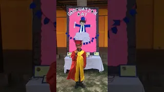 kindergarten graduation day speech by 5 year old kid #graduationday #speech #shorts #kindergarten