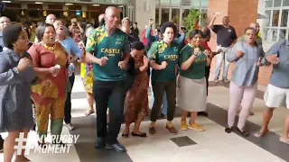 South Africa reacts to Springboks Rugby World Cup 2019 win | #MyRugbyMoment