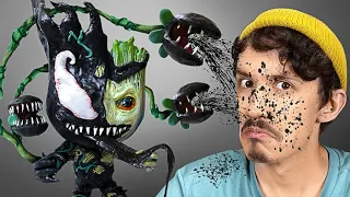 How to Make a Groot-Venom Hybrid: The Crazy Funko Pop Transformation!