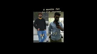 8 months body transformation
