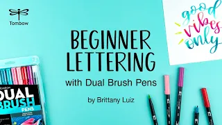 Beginner Dual Brush Pen Lettering Workshop