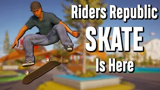 SKATE in Riders Republic IS HERE! - First OFFICIAL Gameplay