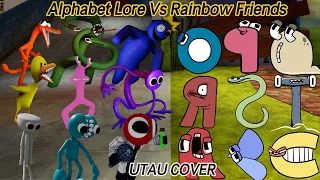 Alphabet Lore Vs All Rainbow Friends Sings Friends To Your End | Alphabet Lore OPQRSTABC x ROBLOX