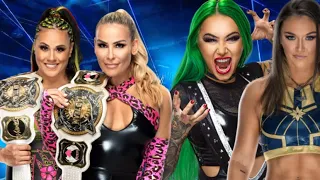 WWE Smackdown Live: Tamina W/ Natayla VS Shotzi Blackhear W/ Tegan Nox