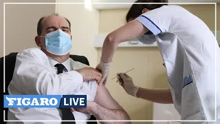 🔴 Jean Castex reçoit sa première dose de vaccin AstraZeneca 💉