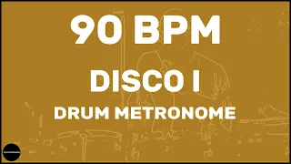 Disco | Drum Metronome Loop | 90 BPM