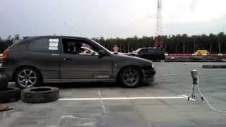 Спринт "Екатеринбург 16.08.2013г." квалификация Toyota Corolla G6R vs. Toyota Corolla Levin
