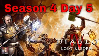 Diablo IV -  Season 4 Day Five!! (Flay Barb Leveling)