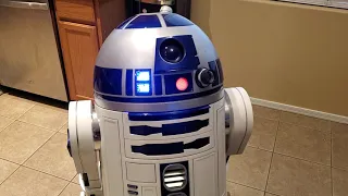 Fully 3D Printed life-size R2D2 Demo2