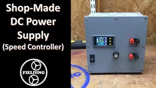 Building A Variable DC Power Supply From Treadmill Parts: 054