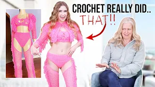my mom judges insane outfits *crochet chaps? I think YES*