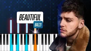 Bazzi - "Beautiful" Piano Tutorial - Chords - How To Play - Cover