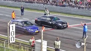 400+hp VW Golf R -vs- Mercedes-AMG E63s -vs- Nissan GTR