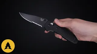 Складной нож Benchmade Griptilian 551 Black Serrated