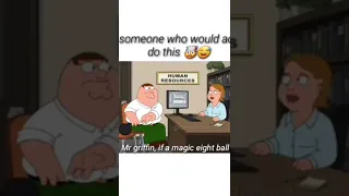 Family Guy shorts - Peter Griffin listens to Alexa for the whole day