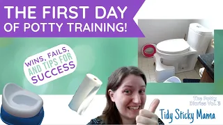 POTTY TRAINING Our Son: Day 1 | Oh Crap! Potty Training Block 1, Day 1 | The Potty Diaries Vol. 3