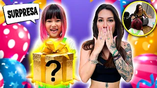 FIZ UMA SURPRESA NO ANIVERSÁRIO DA FRANZINHA!! | YU e FAMÍLIA