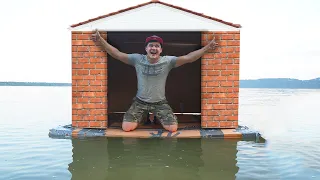 Сделали гигантский плавучий дом, чтобы в нем выживать!