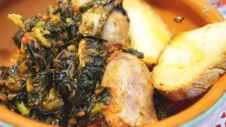 445 - Salsiccia e cavolo nero..e ne vai di certo fiero! (secondo toscano genuino e di stagione)