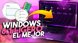 el mejor windows 8.1 Lite, Optimizado y desatendido el mejor de todos los windows