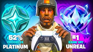 Platinum to Unreal SPEEDRUN (Solo Fortnite Ranked)