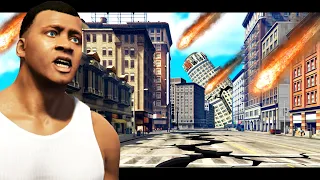 GTA 5 - METEORITENSCHAUER zerstört LOS SANTOS!! (Der Film)