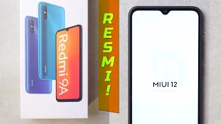 PROCESSOR BARU + MIUI 12! Unboxing Xiaomi Redmi 9A - Granite Grey