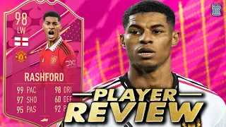 5⭐/5⭐ 98 FUTTIES RASHFORD PLAYER REVIEW - FIFA 23 ULTIMATE TEAM