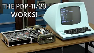 The PDP-11/23 Plus Works!