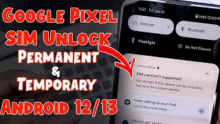 NEW! Google Pixel 🔥3 to 7pro 🔐SIM Card isn't Supported Network Unlock  any Carrier FREE  2023