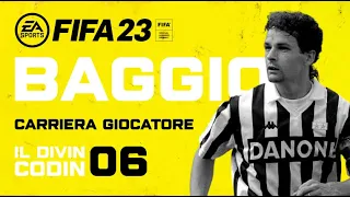 Doppia espulsione! - Roberto Baggio Carriera Giocatore  FIFA 23 Gameplay Ita 06