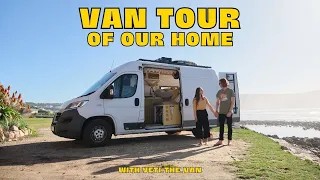 VAN TOUR of Yeti.the.van / Our full time home on wheels we self built together