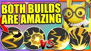 Everyone is underestimating Pikachu!! Two Builds back to back 100,000 Damage | Pokemon Unite