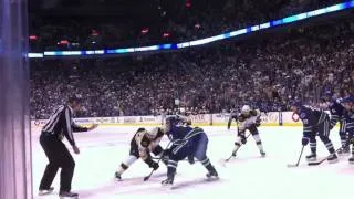 Last minute of play in Game 5 of the 2011 Stanley Cup Finals