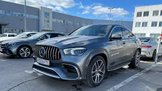 ТЕСТ ДРАЙВ И ОБЗОР MERCEDES AMG GLE63S COUPE 2021