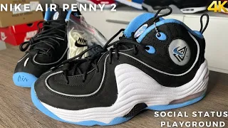 Nike Air Penny 2 Social Status (Playground) Black On Feet Review